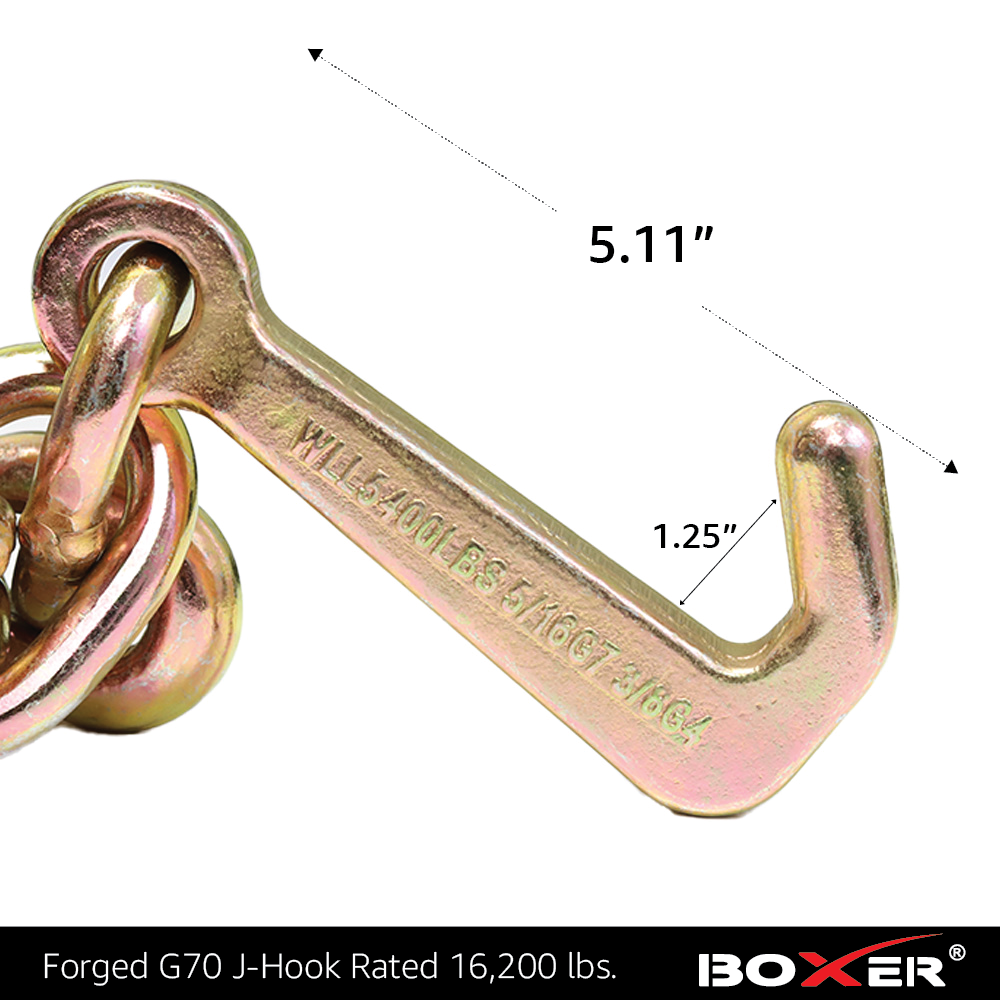 Boxer Tools Cluster Hook G70 Towing, J Hook, T Hook, and R Hook (4)