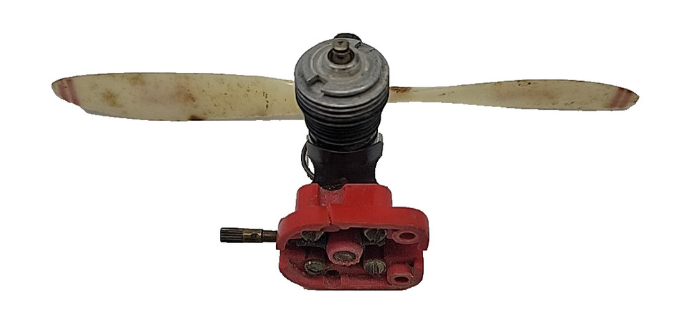 Vintage Cox 0.49 Model Airplane Engine small