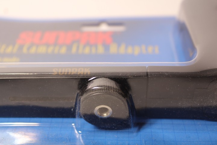 Sunpak Digital Camera Flash Adapter Bracket w/ Built-In Slave Trigger NEW