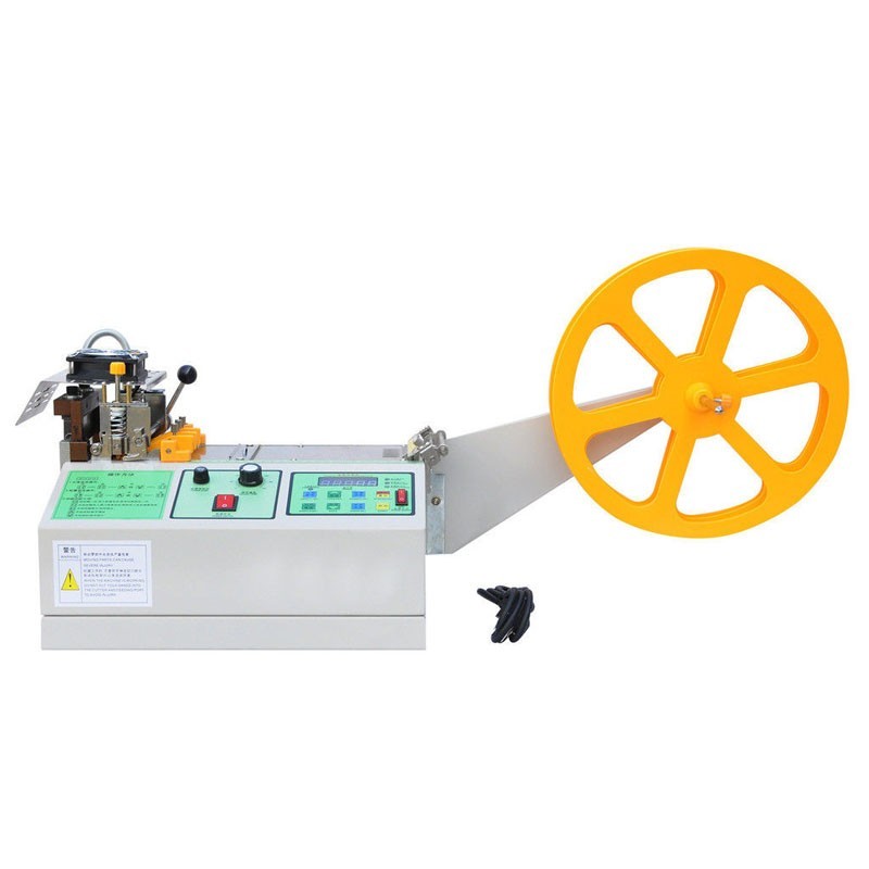 110V Hot And Cold Automatic Tape Cutting Machine Cutting Length&Speed Adjustable