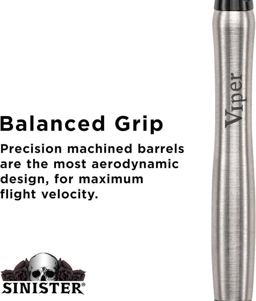 Viper Sinister 95% Tungsten Soft Tip Darts