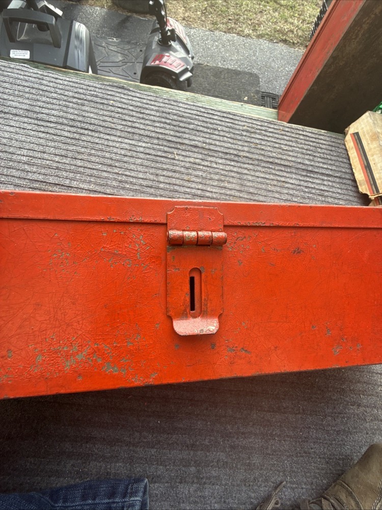 Vintage Snap-On Tool Box for Socket Set KRA 280 Date Code 72 KRA-280