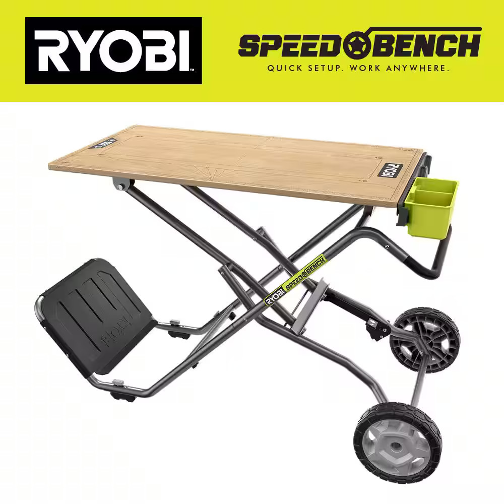RYOBI SPEED BENCH Mobile Workstation - STM202