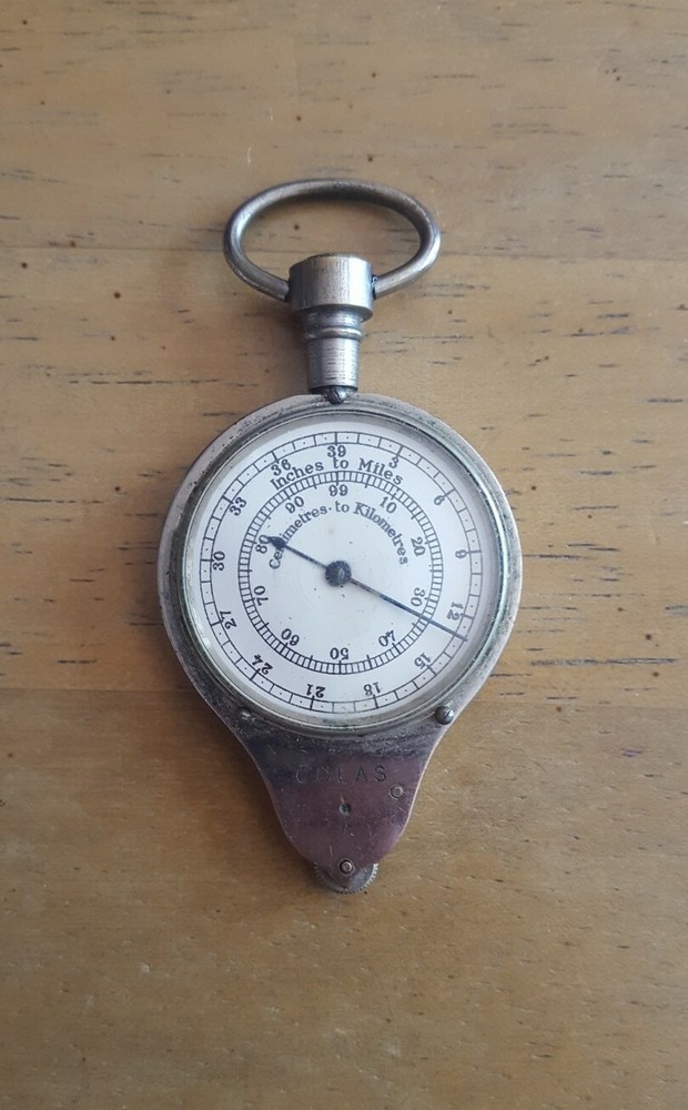Vintage Colas Mechanical Map Measurer