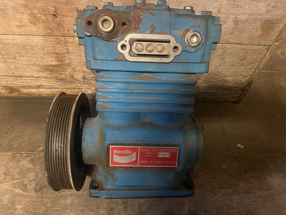PRE-OWNED BENDIX AIR BRAKE COMPRESSOR 