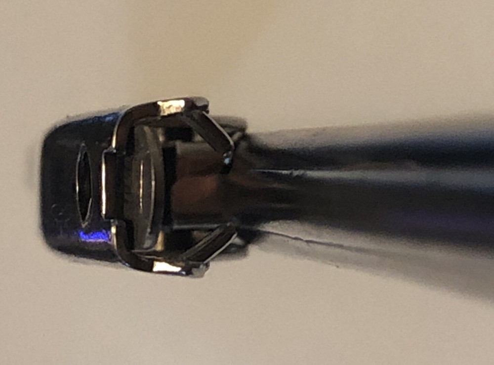 Windshield Wiper Blade 11" SS Flat Windows - Rectangular Mount w/ Locking Dot