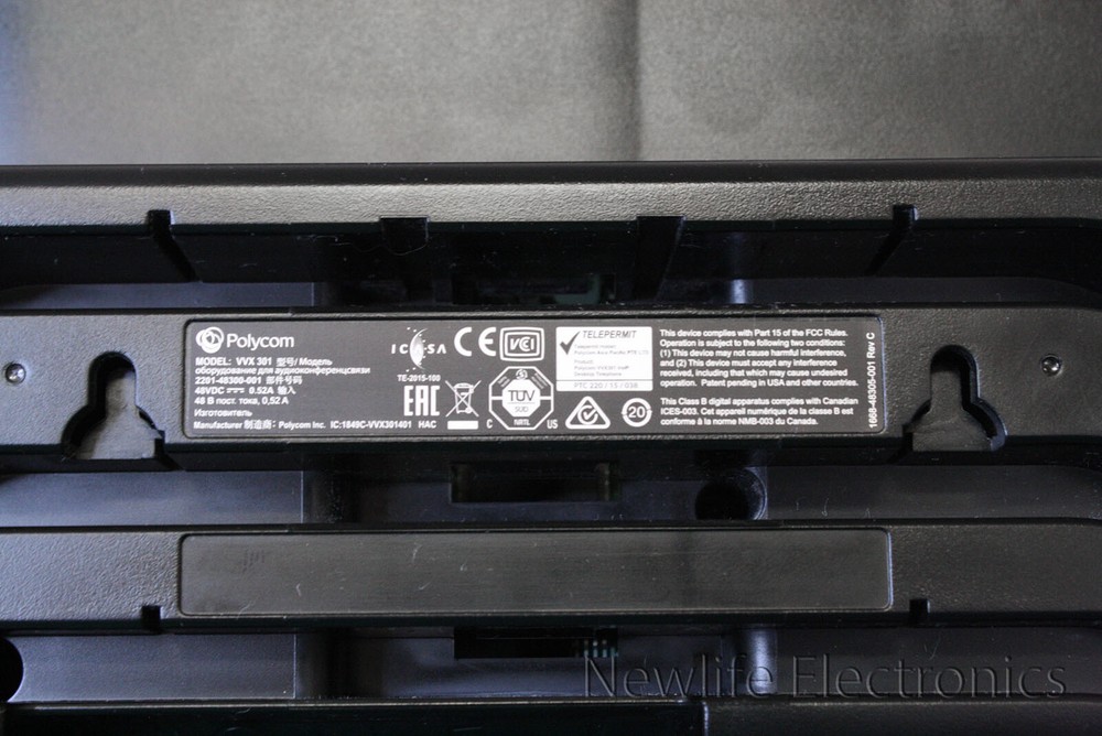Polycom VVX 301 Corded Business Media Phone System