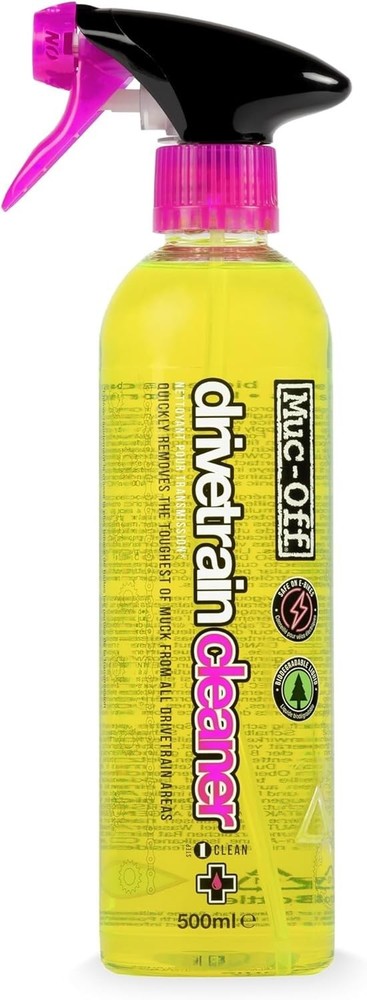 Drivetrain Cleaner | Effective Biodegradable Bicycle Chain Cleaner and Degrea...