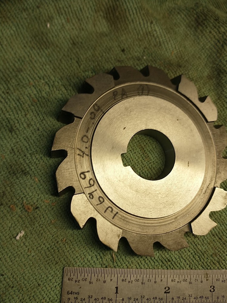 NIAGARA 4X.39" 1"-KEYED BORE SIDE MILLING CUTTER