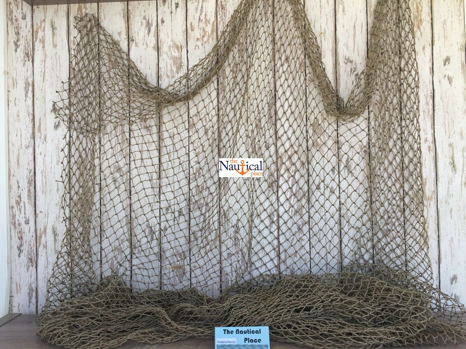 Authentic Fishing Net, Old Vintage Netting, Decorative Used Fish Net, Nautical