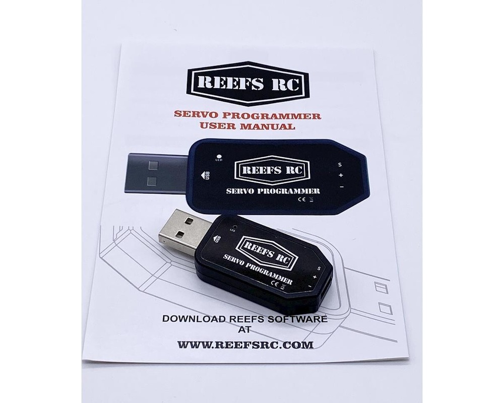REEFs RC USB Link Servo Programmer Programmable Servo 422HDv2 299:LP RAW500