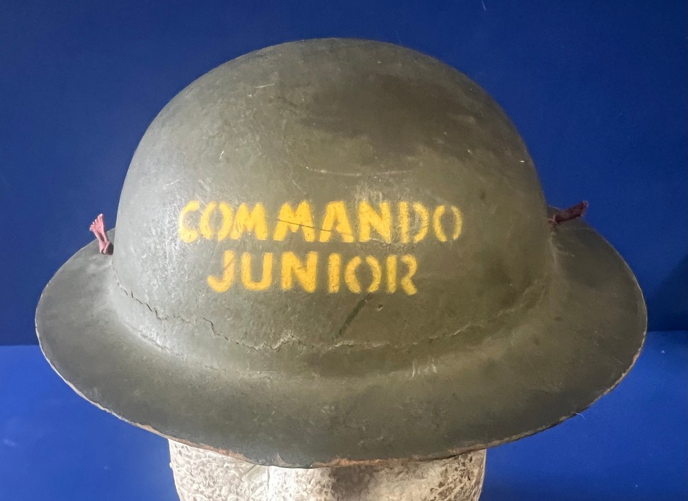 VINTAGE JR. COMMANDO M-1917A1 TOY HELMET