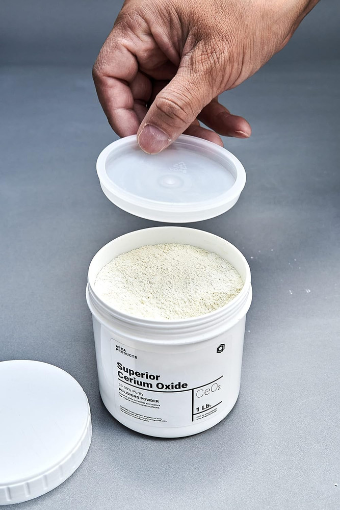 Premium Cerium Oxide- Optical Grade Compound 1Lb for Scuff, Marks and Scratchs i