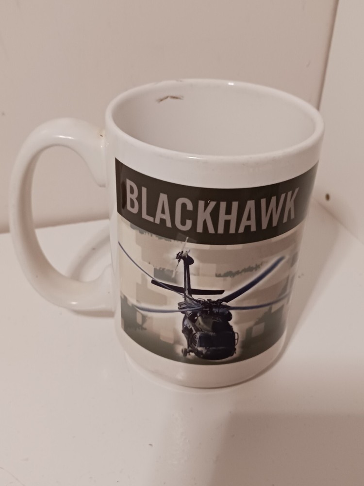 Blackhawk Helicopter Coffee Mug Cup Army