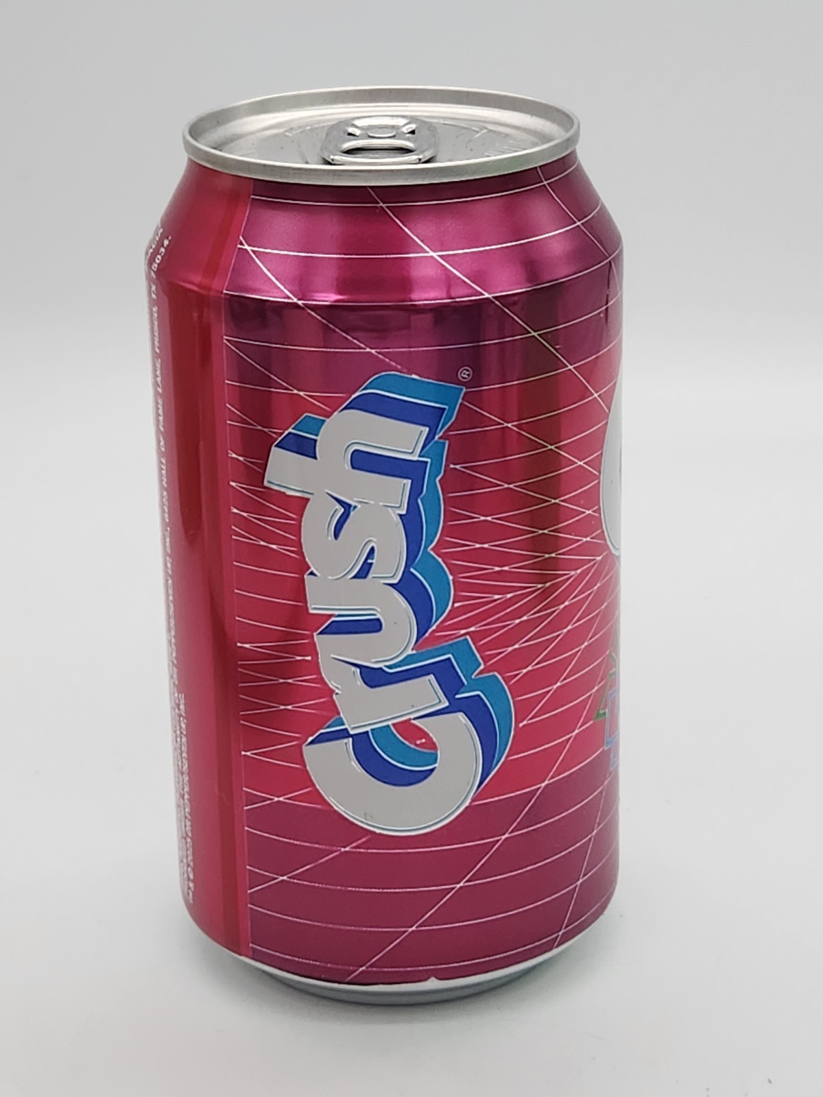 2025 New Full Crush Soda Can Back to the 80's Electric Blue Razz Orange Crush