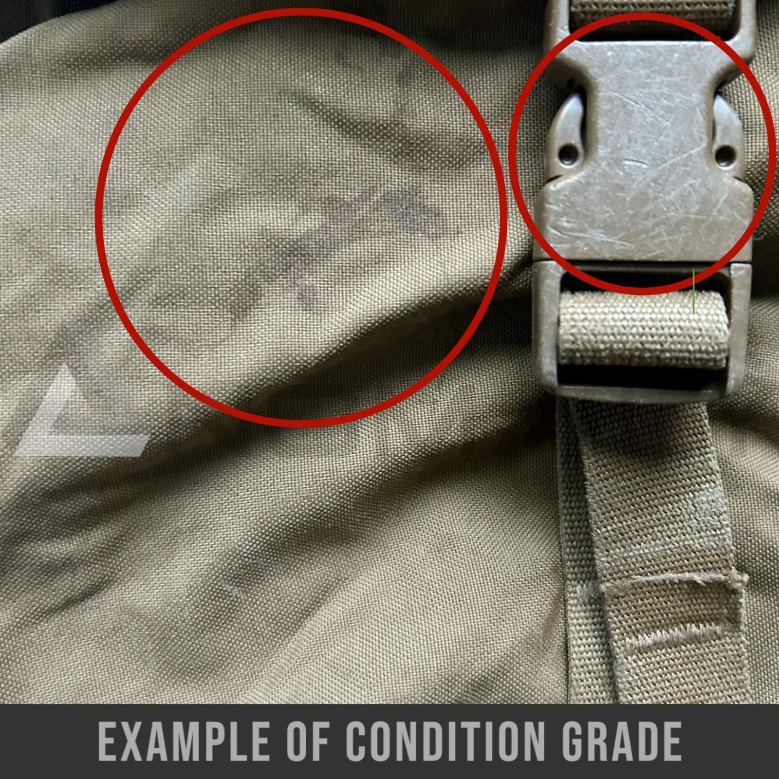 *Lot of 2 Qty* Used USMC FILBE Sustainment Pouch Coyote Brown Molle II FSBE