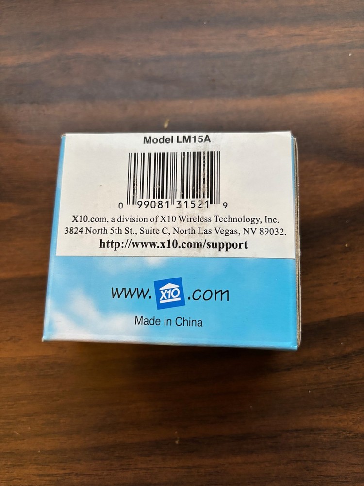NEW X10 LM15A Remote Controlled Lamp Module, Screw-In Socket Rocket