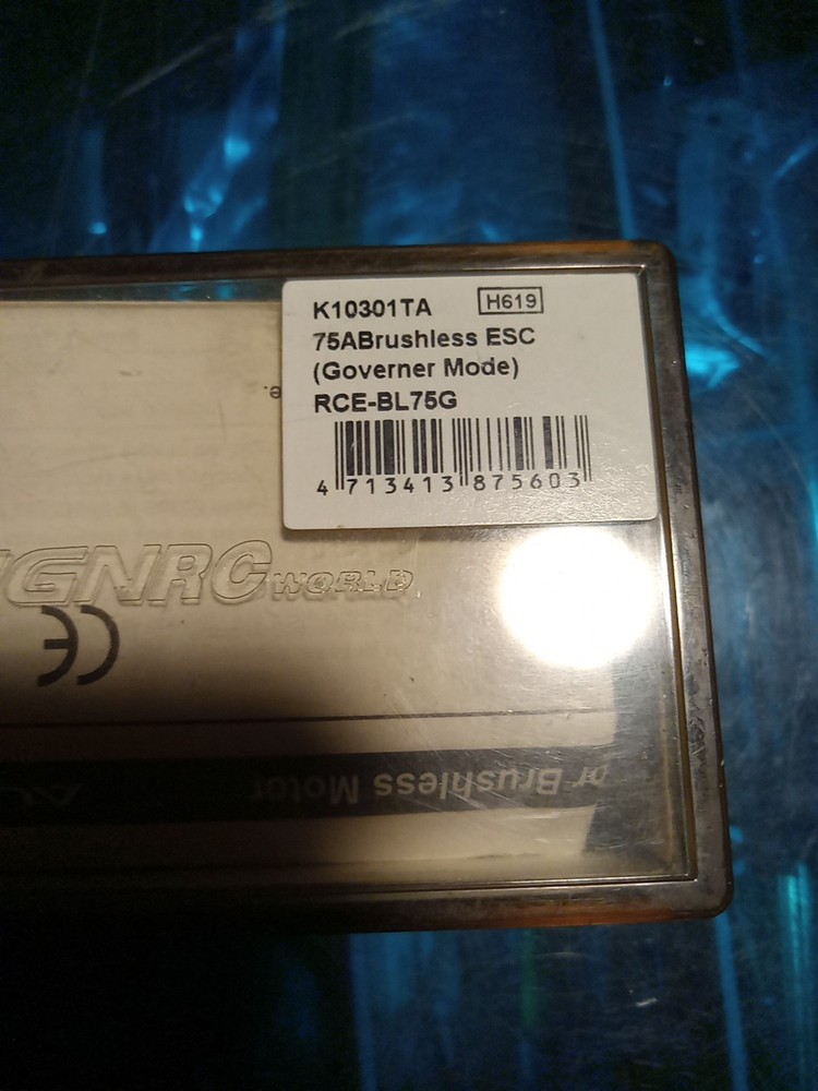 Align RCEBL75G 75A Brushless ESC w/Governor Mode
