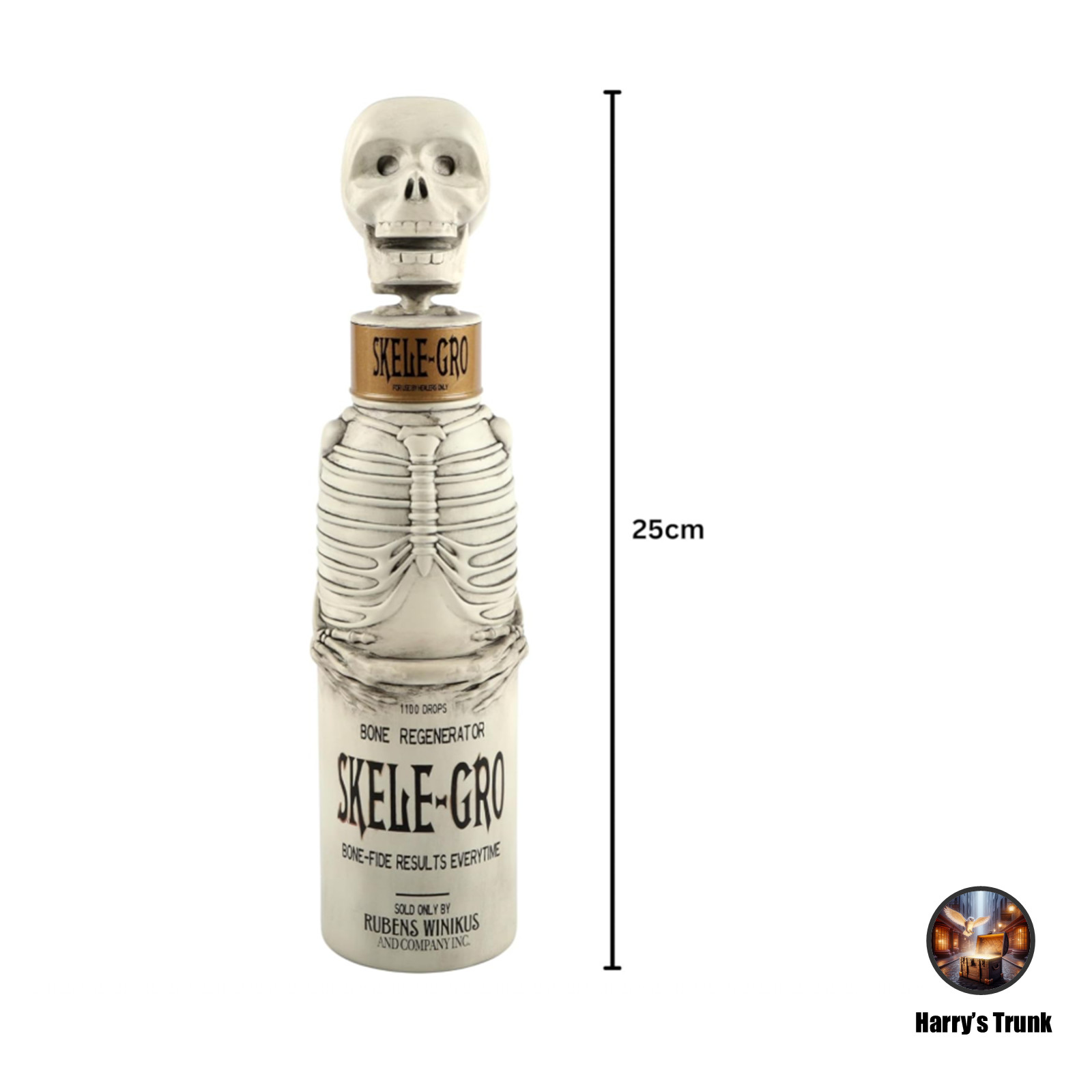 Harry Potter and the Chamber of Secrets Skele-Gro Replica Water Bottle-UK import