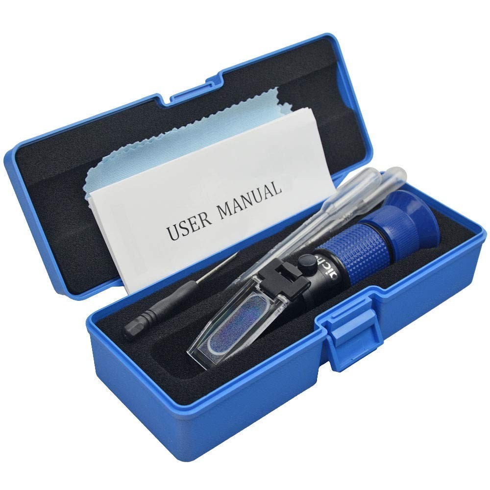 Refractometer Kit for Measuring Sugar in Fruits & Drinks