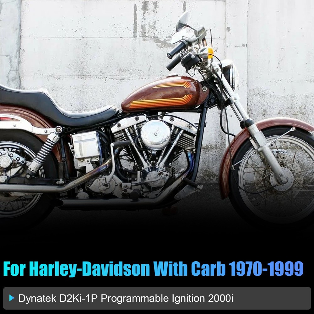 Programmable Ignition Module 2000i Fit for Harley-Davidson with Carb D2Ki-1P