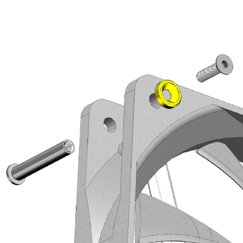 High-Quality Computer Fan Attachment Screws for 25mm Thickness Computer Fan