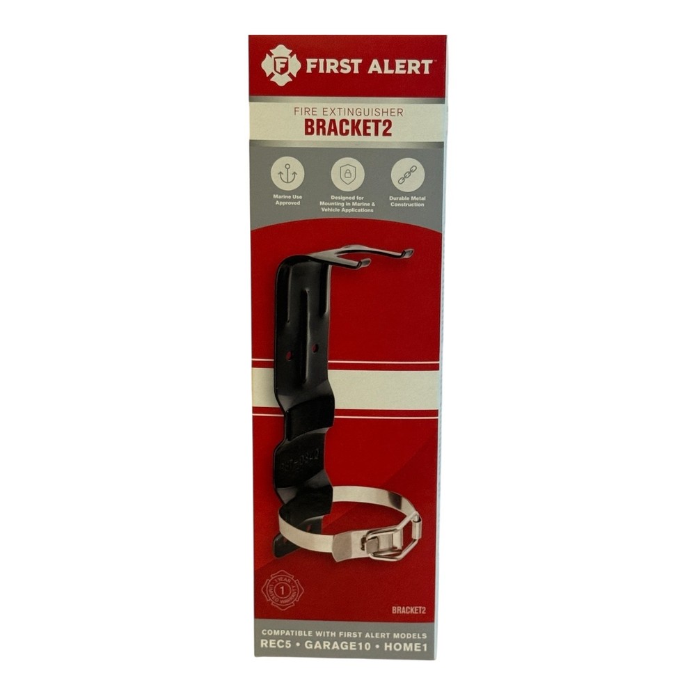 First Alert Small Fire Extinguisher Mounting Bracket2 new