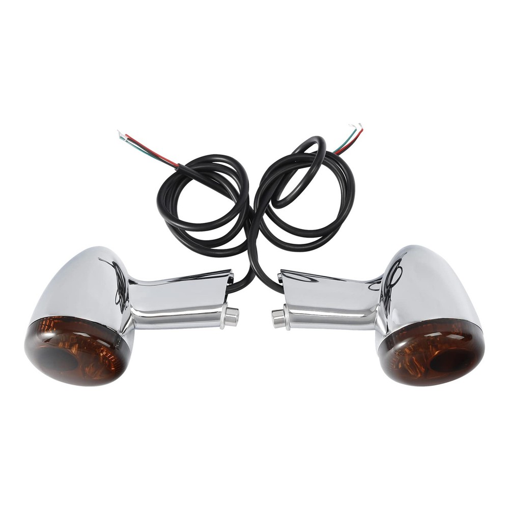 Chrome Rear Turn Signals LED Light