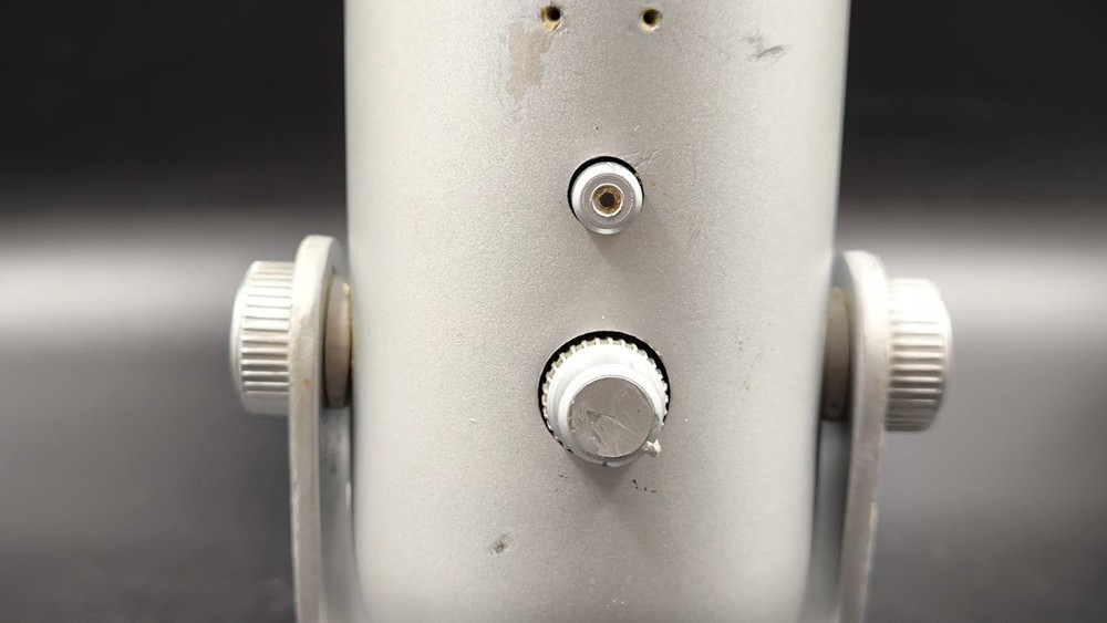 Blue Yeti Microphone Used Working Silver