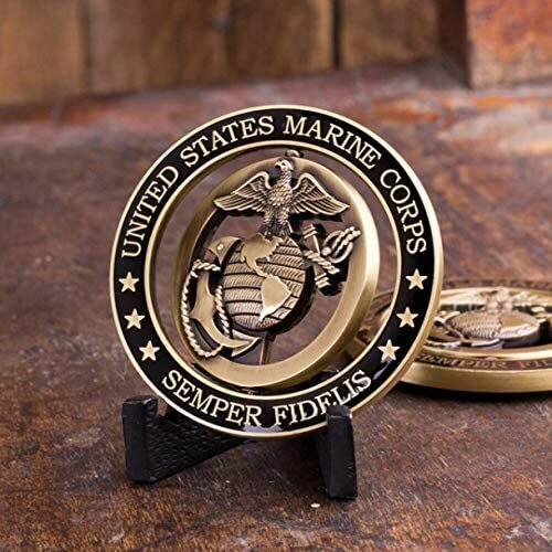 Marine Corps EGA Spinner Challenge Coin