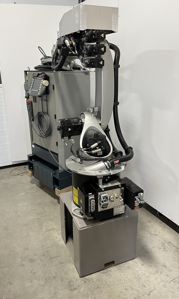 Kuka KR16/Krc2 ed 05 Six Axis Robot W/ Controller Cables, and Pendant