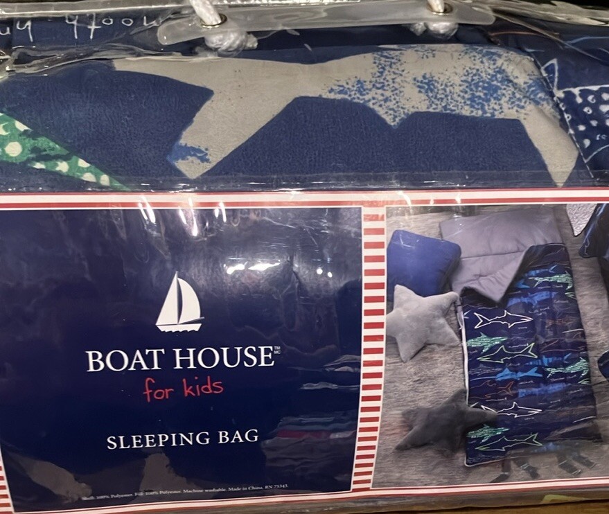 Boat House For Kids Sleeping Bag