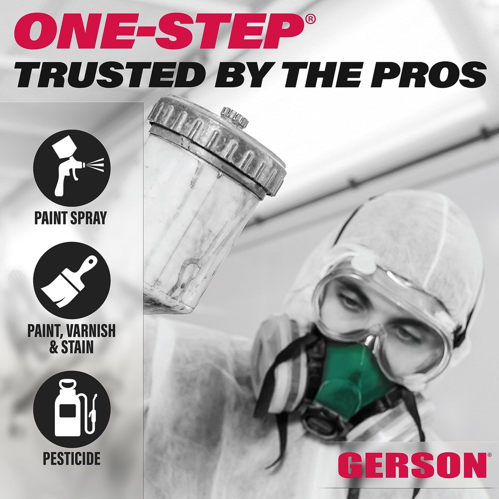 Gerson NIOSH 8311 Disposable Half Mask Respirator Large