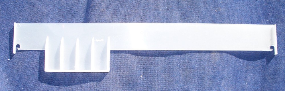 Dixie Narco Single Column 2 Deep White Plastic Can Shim fits 276, 368, 440