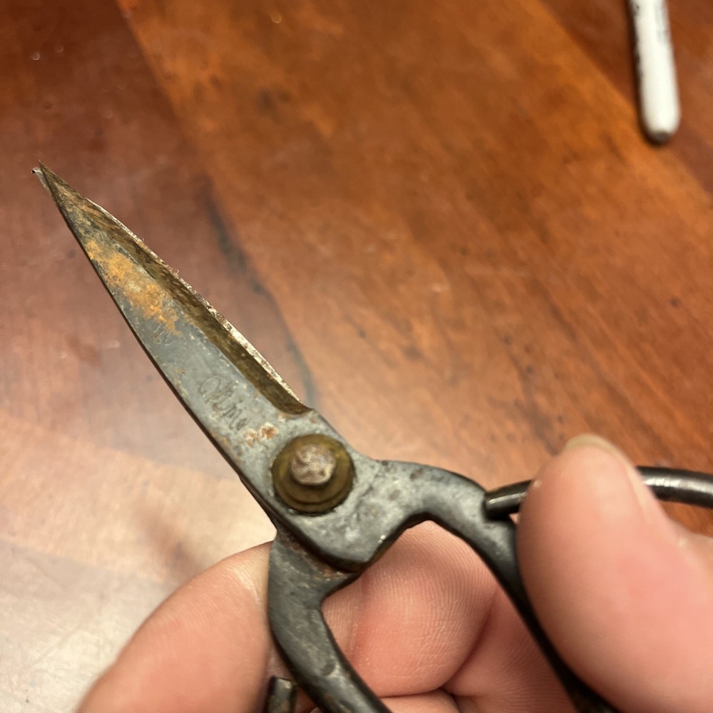 Bonsai Pruning Shears Utility Scissors Antique 'Signed'