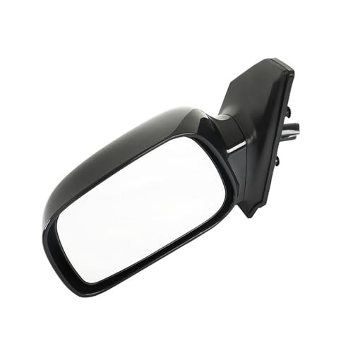 Black Driver Side Mirror Power Paintable Replacement for 2003-2008 Corolla