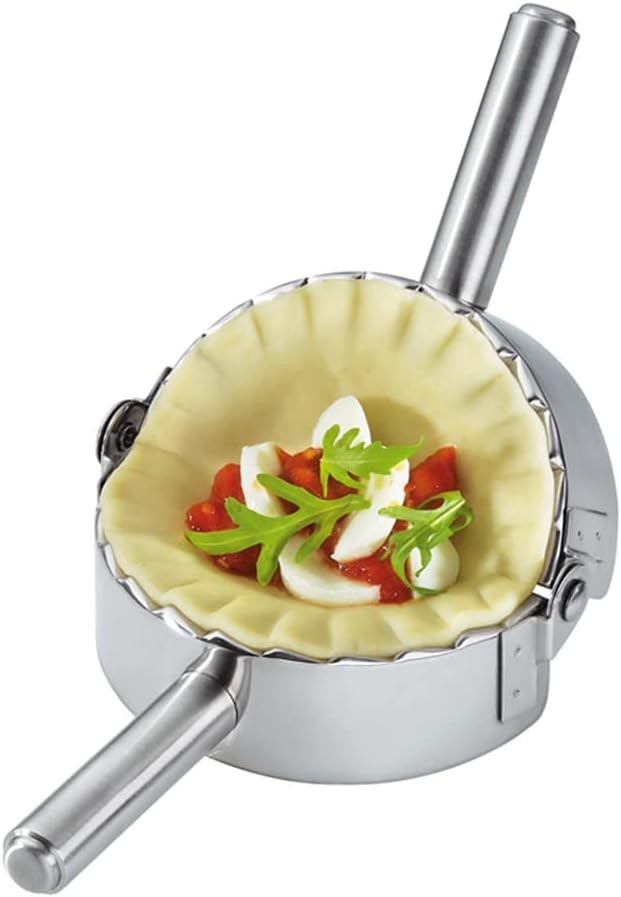 Durable 4.5-Inch Dumpling Maker - High-Quality Stainless Steel Kitchen Essential