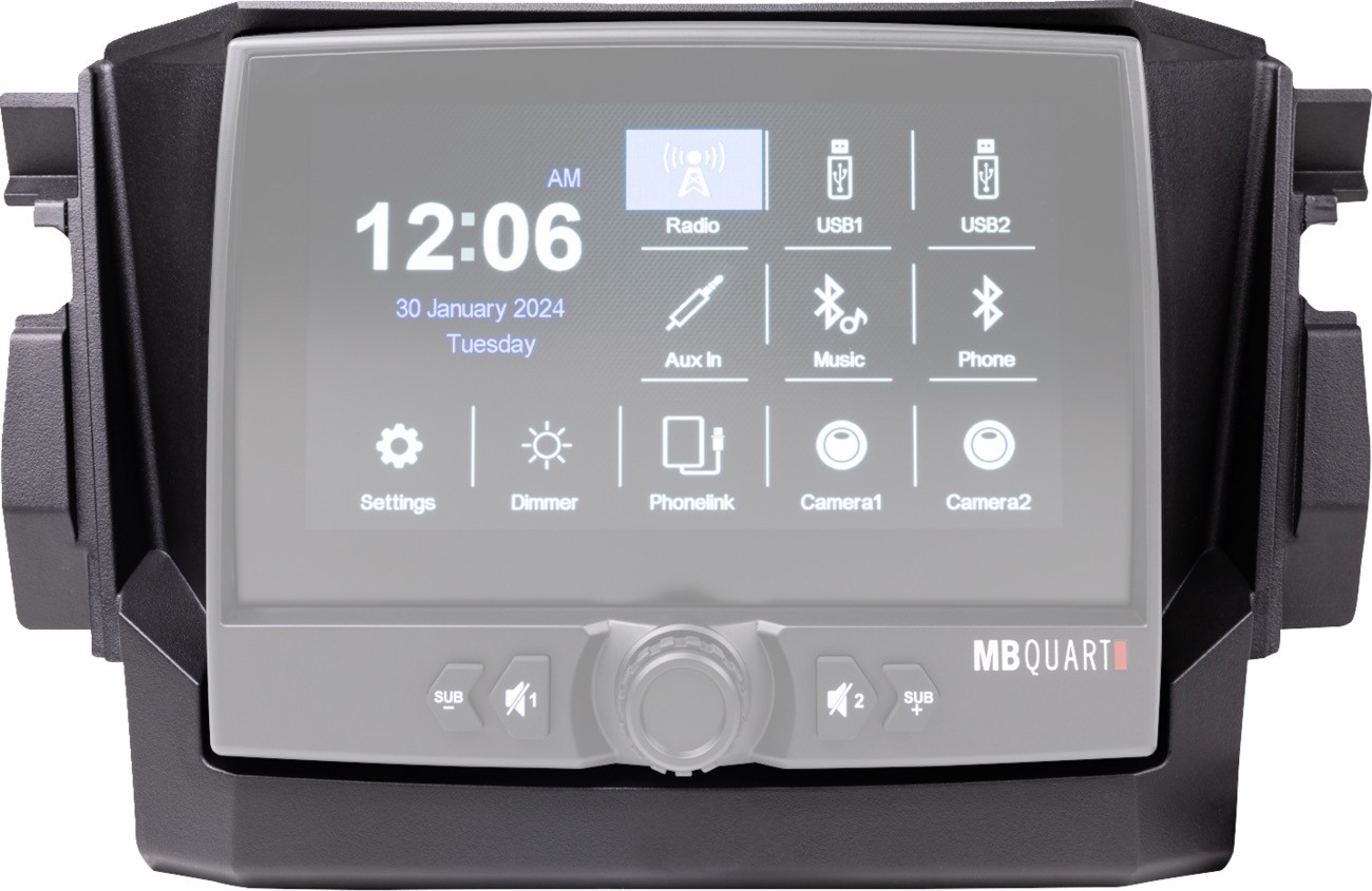 MB QUART MBQRP-DASH-1 Radio Install Kit - Polaris