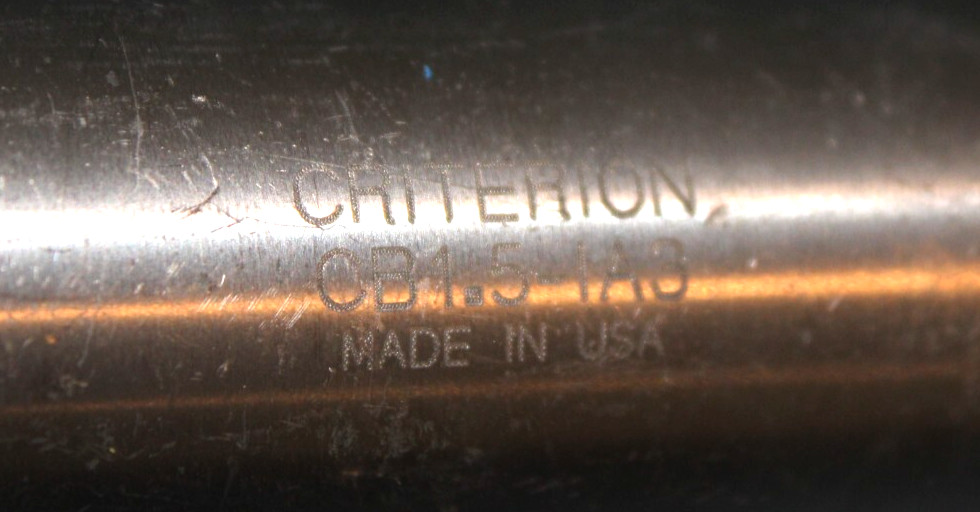 Criterion CB1.5-TP Precision Boring Head W/4-1/2" Ext "Insert pocket Excellent"