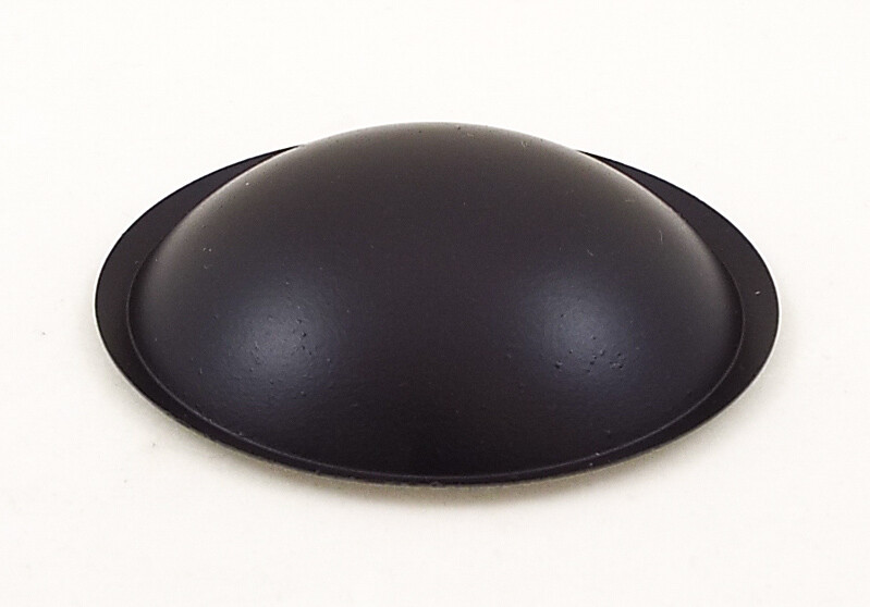One 2.5" Polypropylene Dust Cap for Speakers