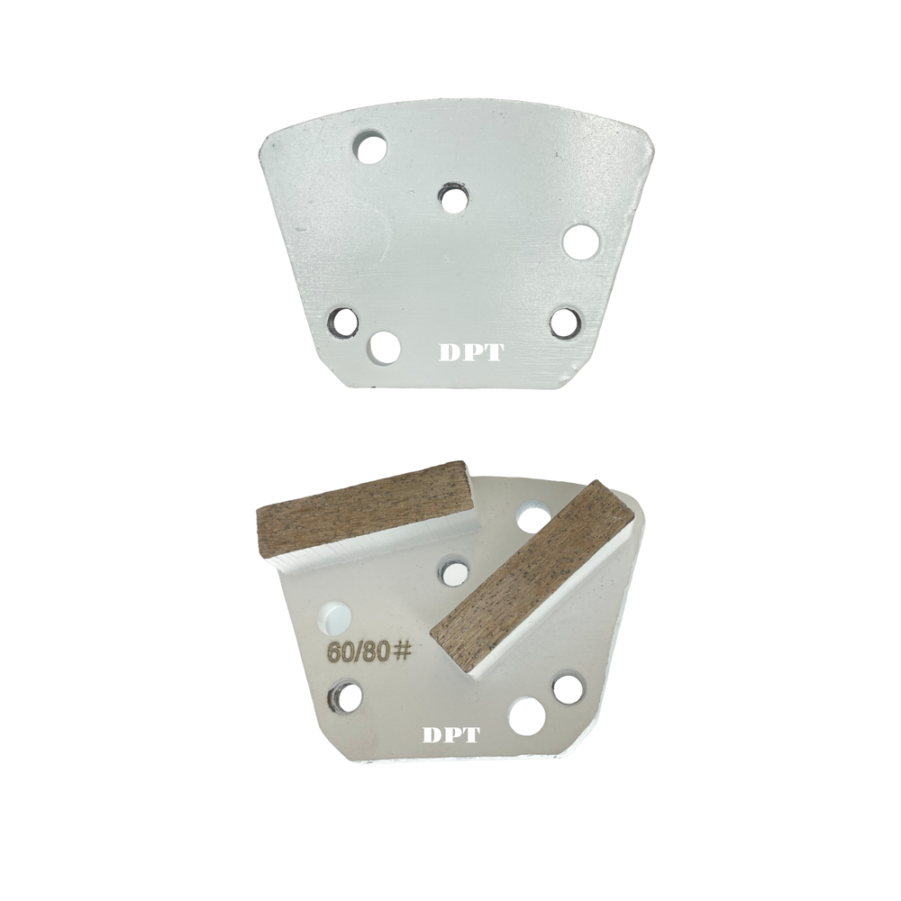 6 Pack Bolt on Diamond Grinding Discs for Floor Grinders Hard Concrete Surface