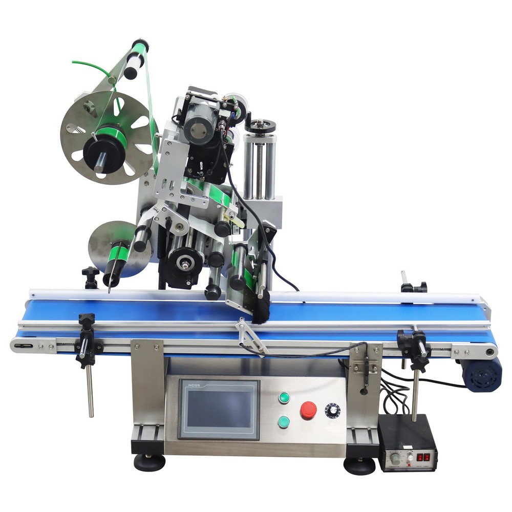 110V LT-160 Automatic Desktop Conveyor Table Plate labeling and Coding Machine