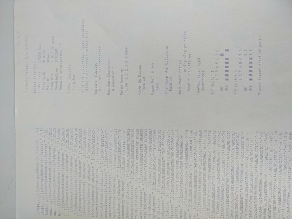 Epson TM-H6000ii Thermal Receipt Printer - Has Damaged Front Cover - TESTED - 4