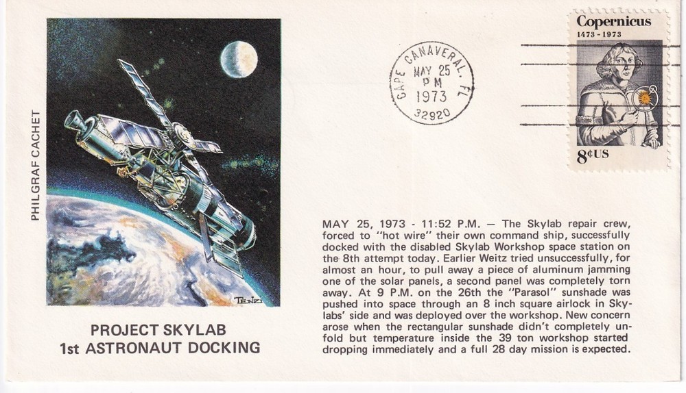 STAMP US SCOTT 1488 "Nicolaus Copernicus" 8 CENT 1973 FDC - C