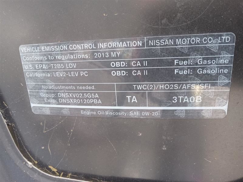 Camera/Projector Rear View Camera Lid Mounted 13-15 ALTIMA 746999