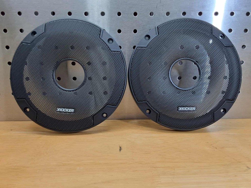 Kicker Mesh 6.5" Speaker Grill Set