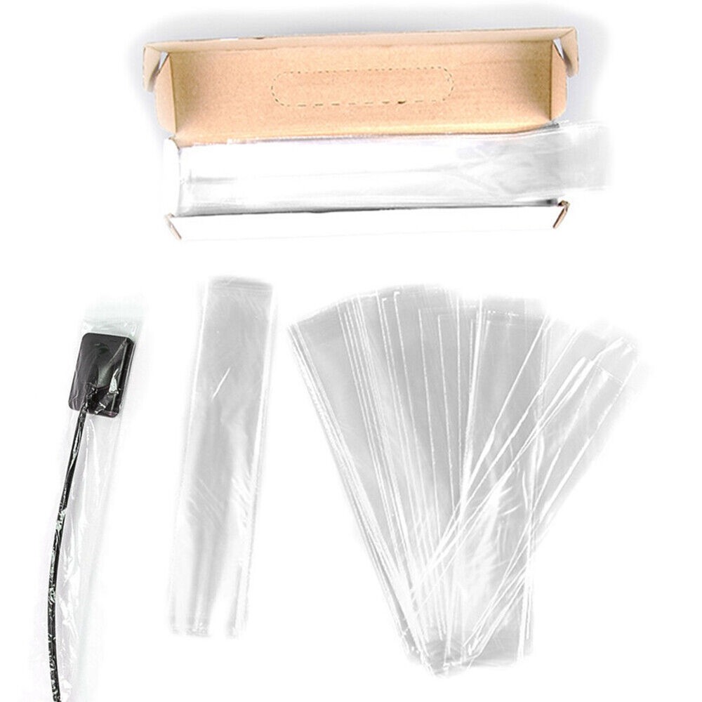 1000/Box Dental X-Ray Sensor Covers Sleeves Disposable  1-3/5"x8"