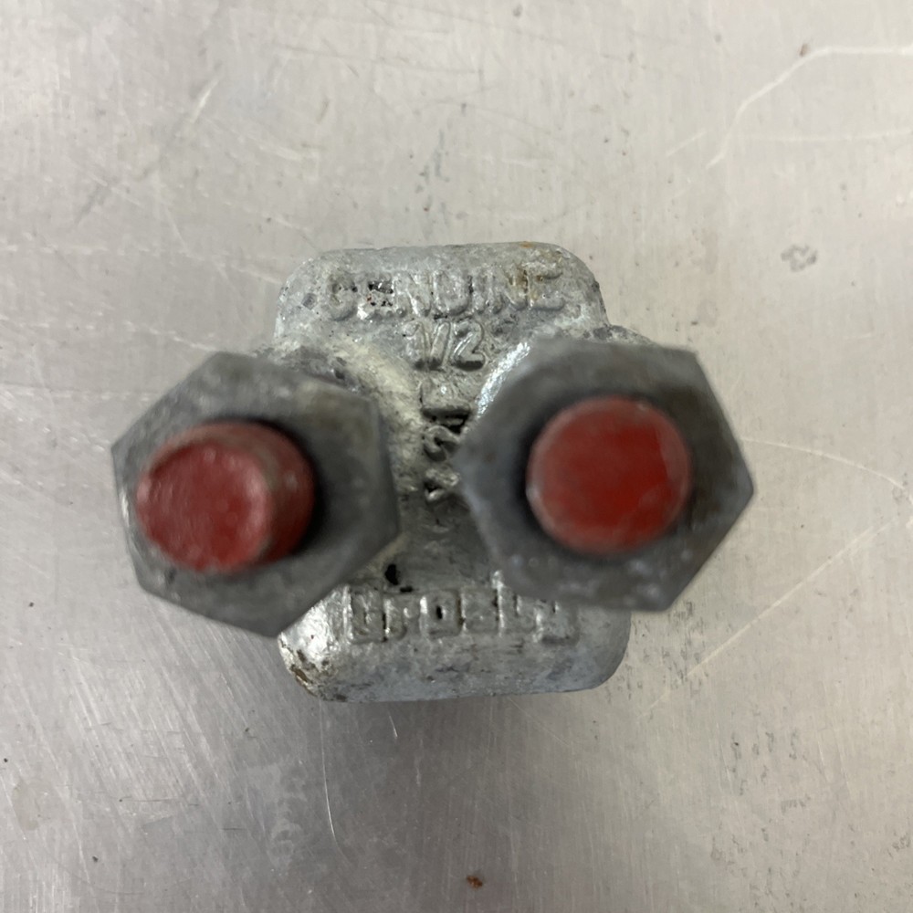 CROSBY GENUINE RED WIRE ROPE CABLE CLAMP CLIP 1/2”