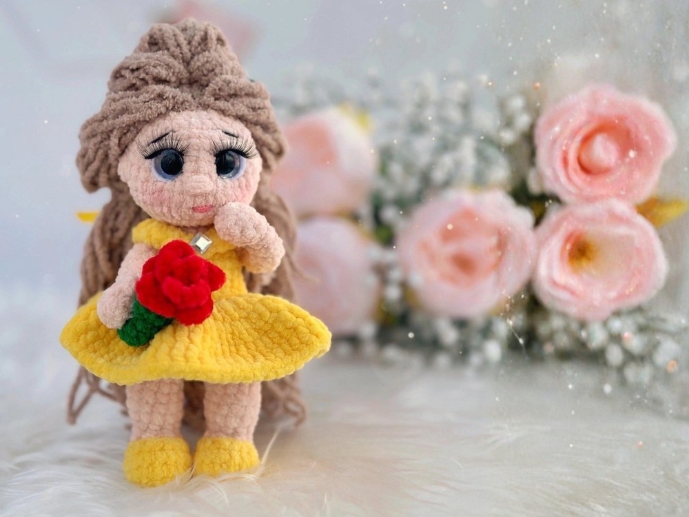 Princess Crochet Doll Pattern Bundle – 12-in-1 Amigurumi Crochet Bundle (US)