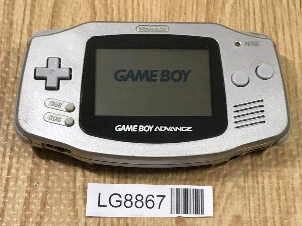 GameBoy Advance Silver Console Nintendo Japan - With Defects LG8867
